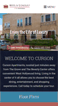 Mobile Screenshot of cursonapts.com