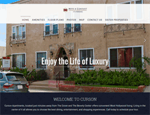 Tablet Screenshot of cursonapts.com